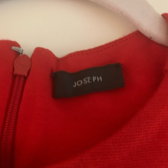 Joseph Red Fit and Flare Dress - Picture 4 of 5